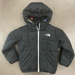 The North Face PERRITO reversible, water repellent, heat seeker  Toddler jacket.